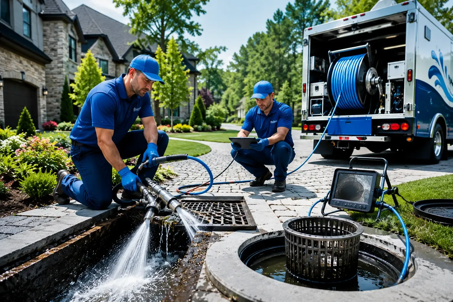 Local outdoor drain cleaning professionals in Whitsett, TX